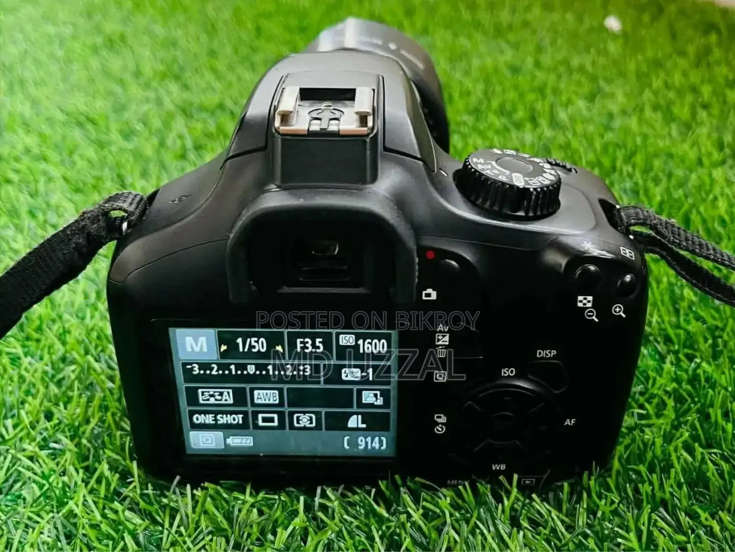 Canon 4000D With 18-55mm Lens