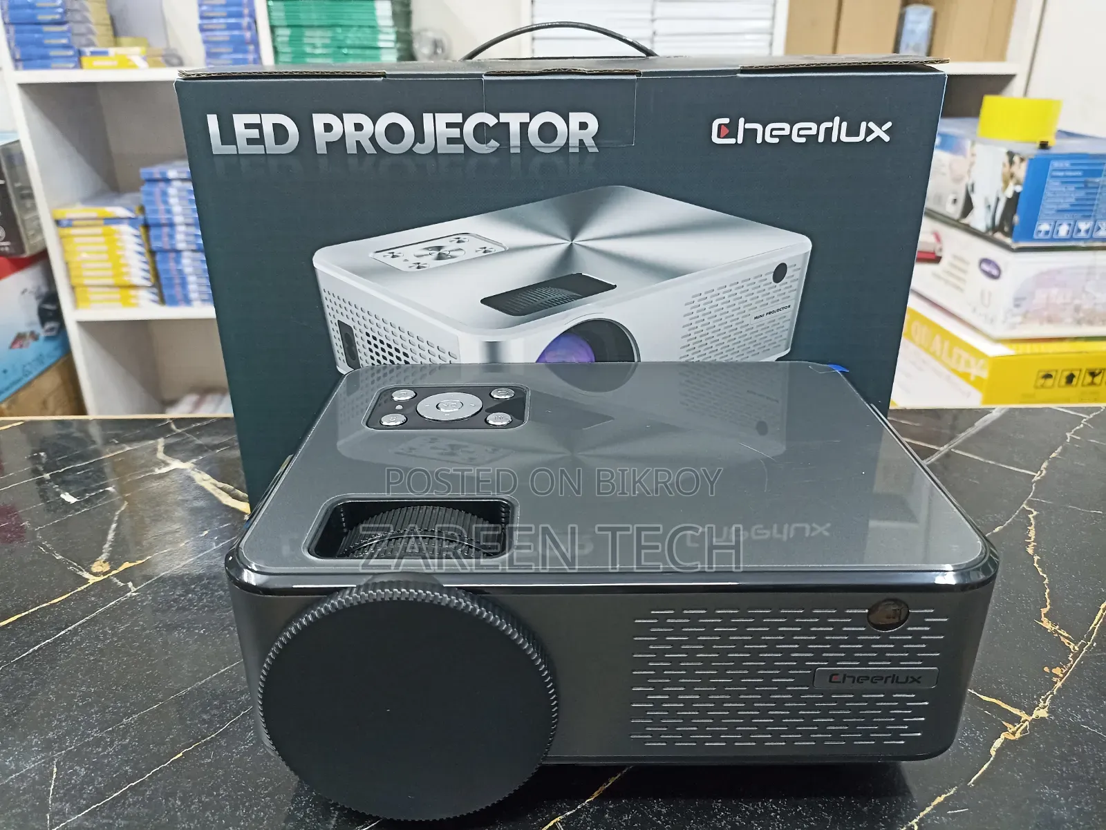 Cheerlux C9 Full Hd 3600 Lumens Led Projector