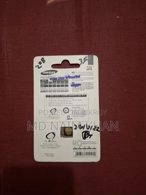 Samsung MicroSDHC Memory Card
