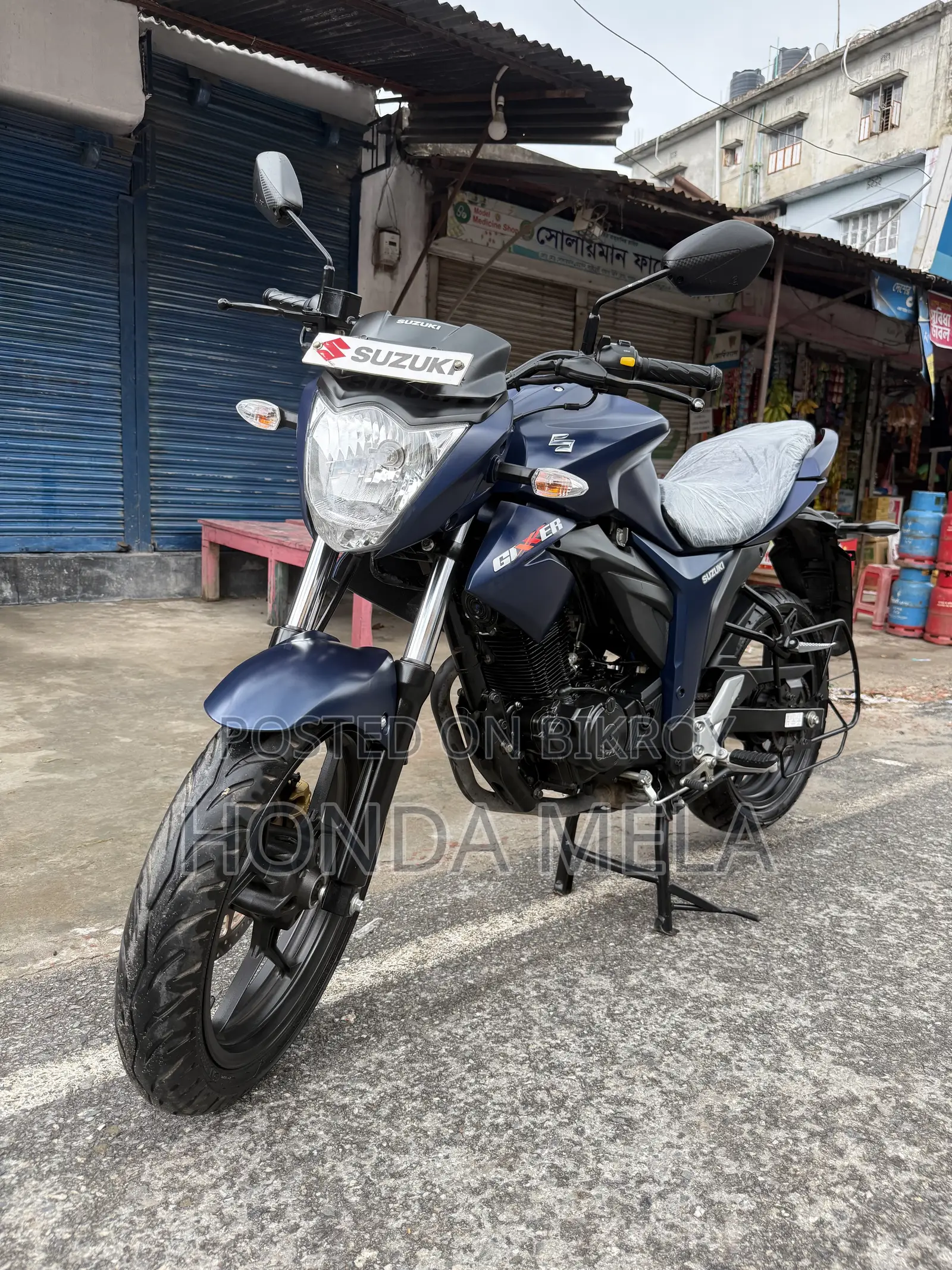 Suzuki Gixxer Monotone 2025 Blue