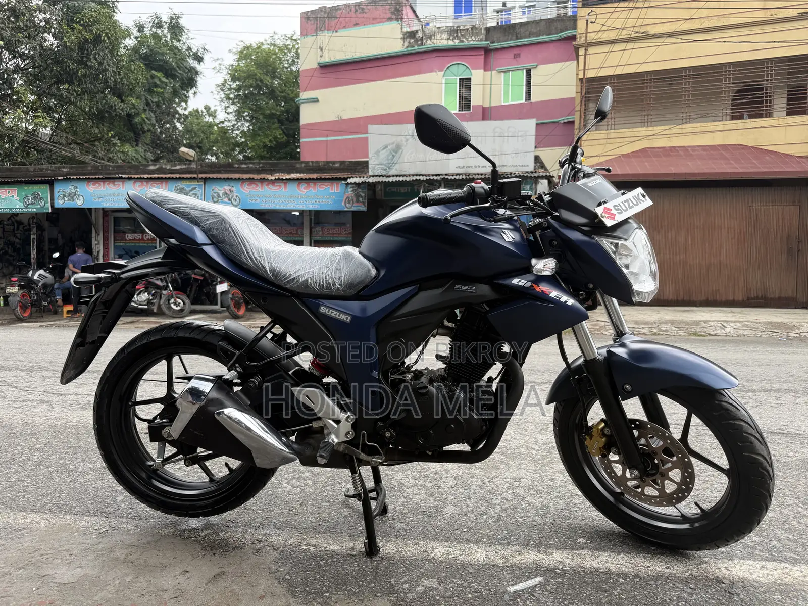 Suzuki Gixxer Monotone 2025 Blue