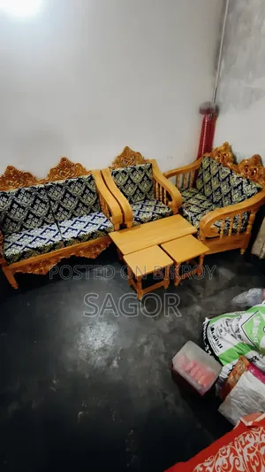 যশোর সেগুন কাঠের সোফা সেট