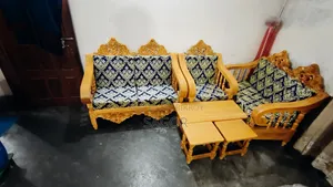 যশোর সেগুন কাঠের সোফা সেট