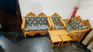 যশোর সেগুন কাঠের সোফা সেট