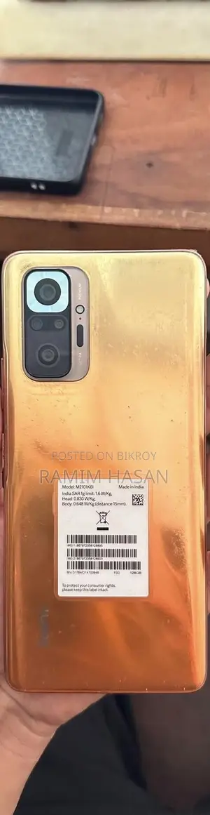 Xiaomi Redmi Note 10 Pro Max 128 GB Rose Gold