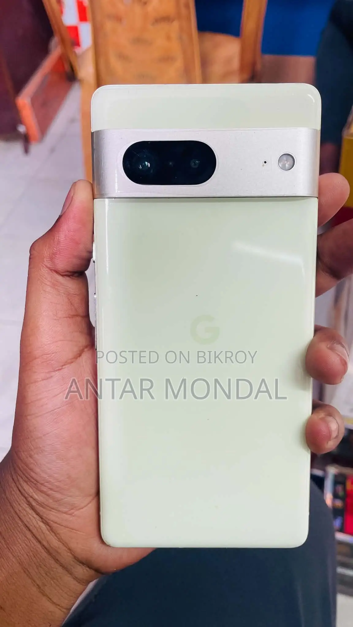 গুগল পিক্সেল ৭ ১২৮ জিবি গোল্ড