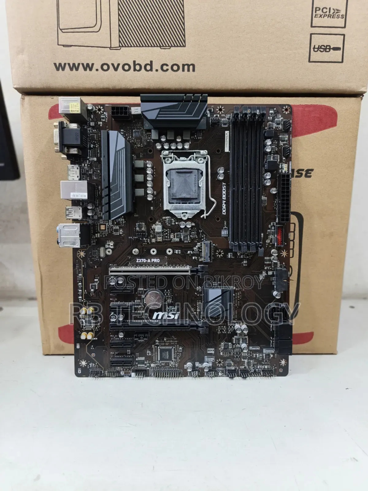Msi Z370 A Pro Motherboard 8th & 9th Gen