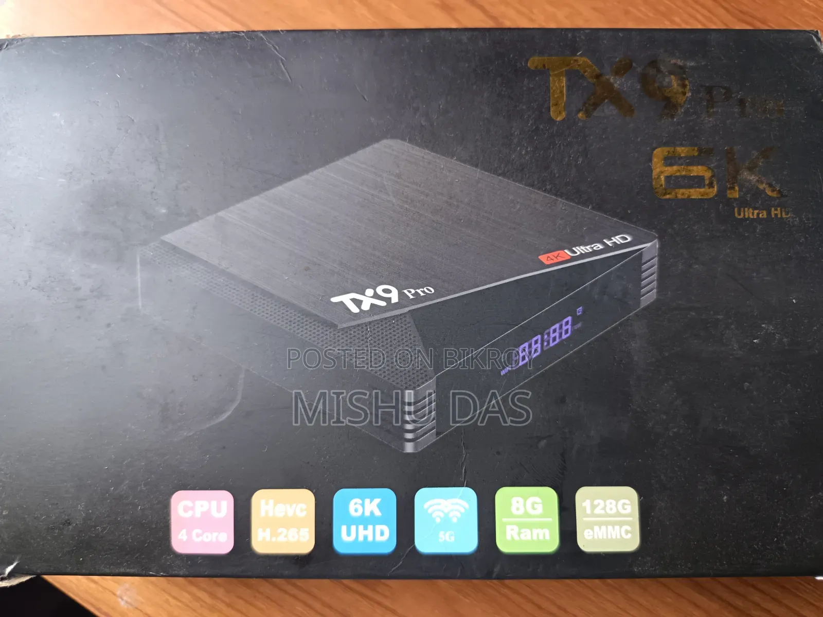 Tx9 Pro 6k Android Tv Box 8gb/ 128gb