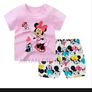 Minnie Mouse Kids T-shirt Pant Set 3-5 Years