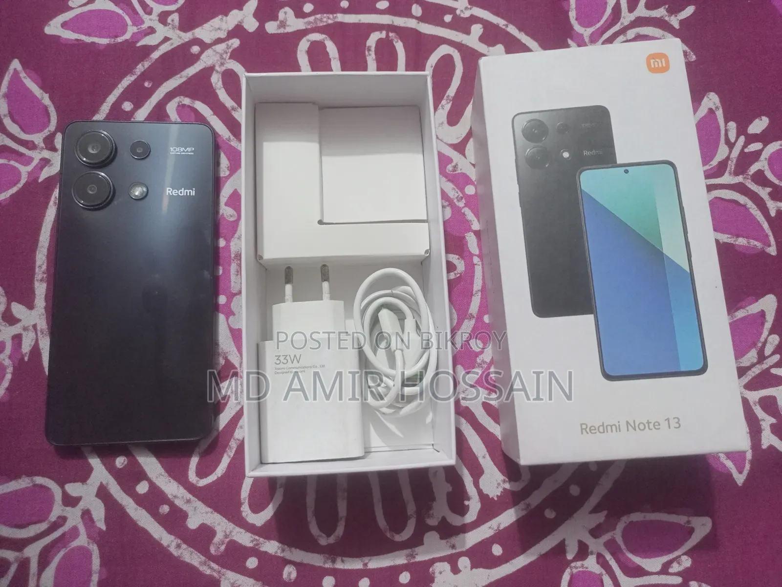 Xiaomi Redmi Note 13 256 GB Black