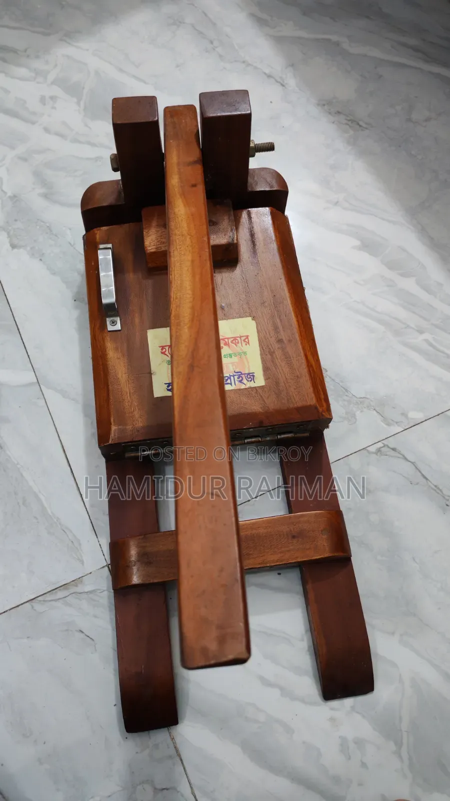 Wooden Ruti Maker (Fresh Condition) | Size: 10×8.5 Inch