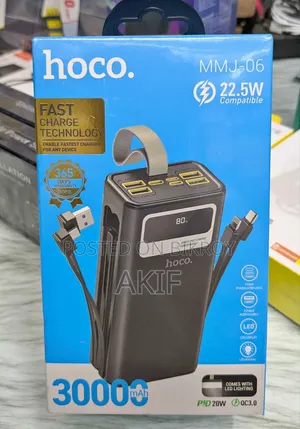 22.5W Fully Compatible 30000mAh Power Bank
