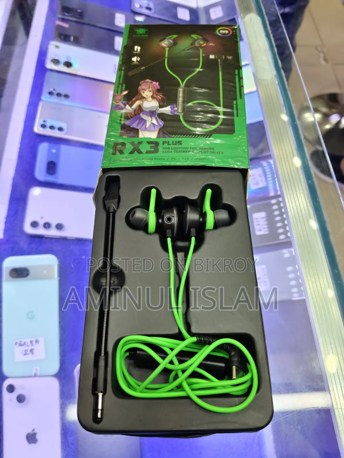 Rx3 Plus E-sports Gaming Earphone