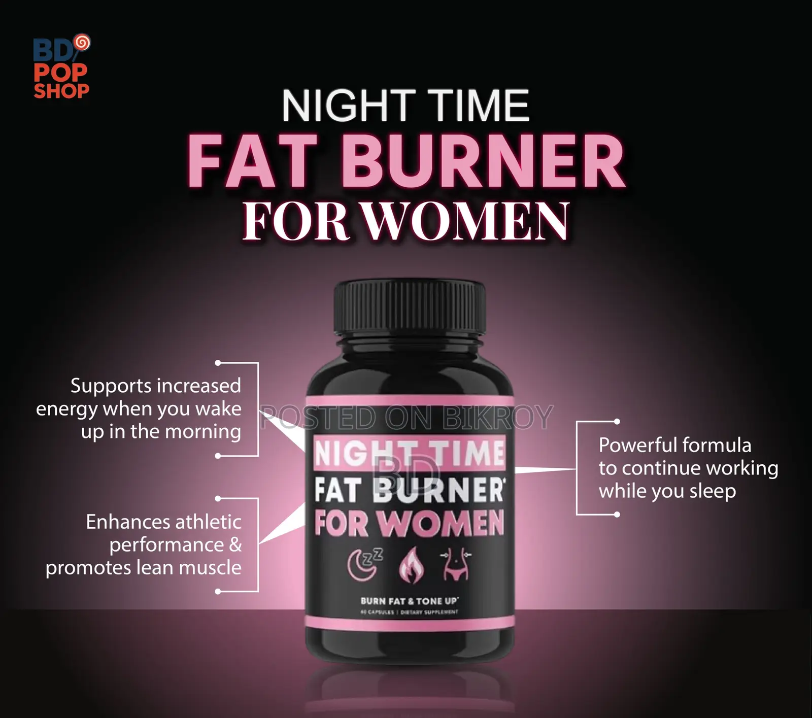 Night Time Fat Burner For Women