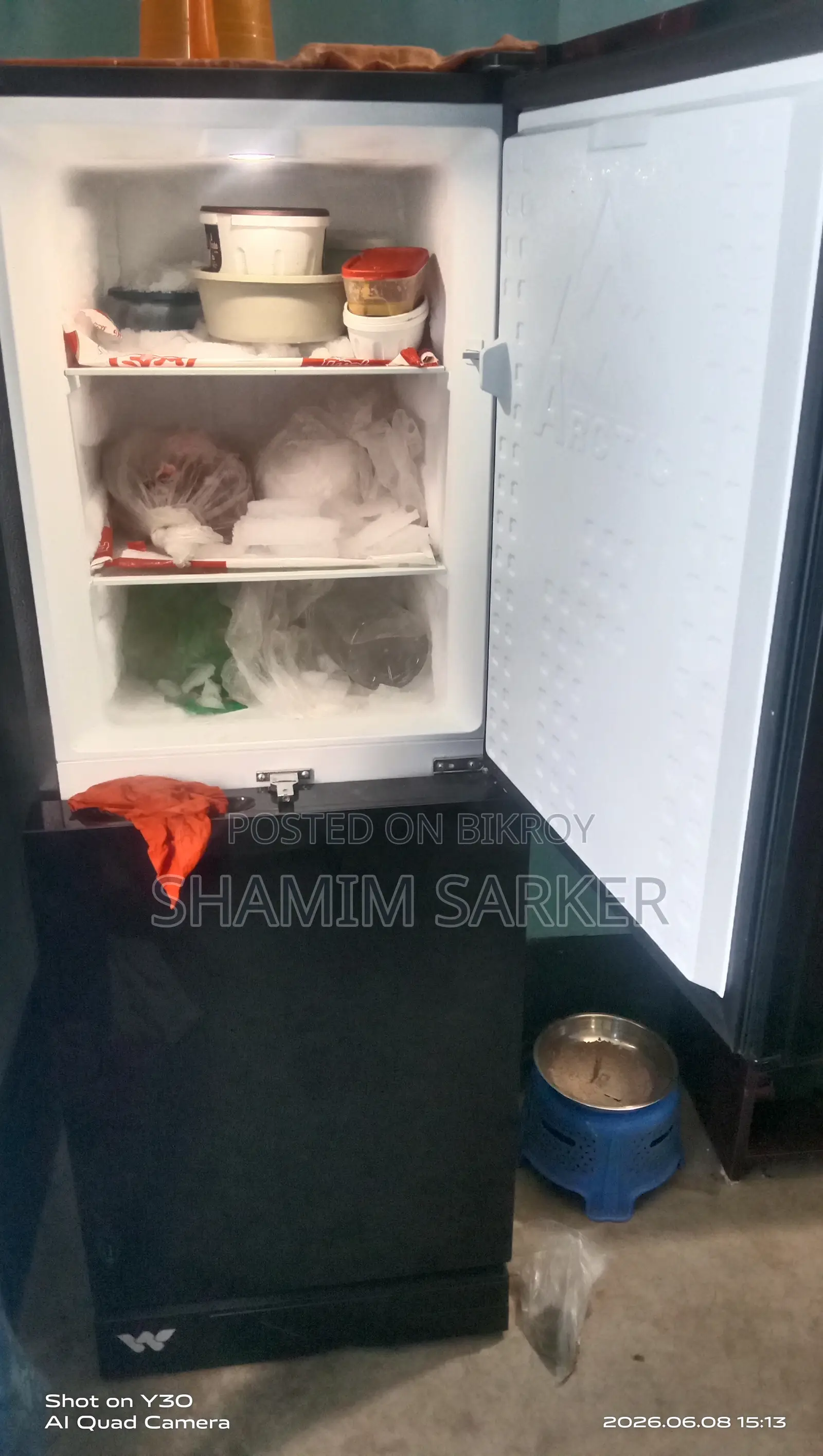 Fridge. In absolutely fresh condition. Used for 7-8 months. Selling because moving to family home.