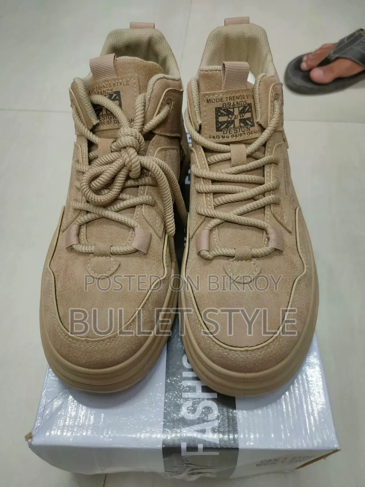 Fashion Chunky Platform Sneaker (Premium Suede Finish) Size : 39-44