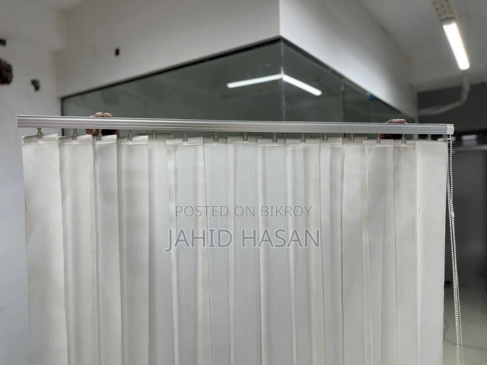 Used Vertical Blinds Set – 7 Pieces Different Sizes