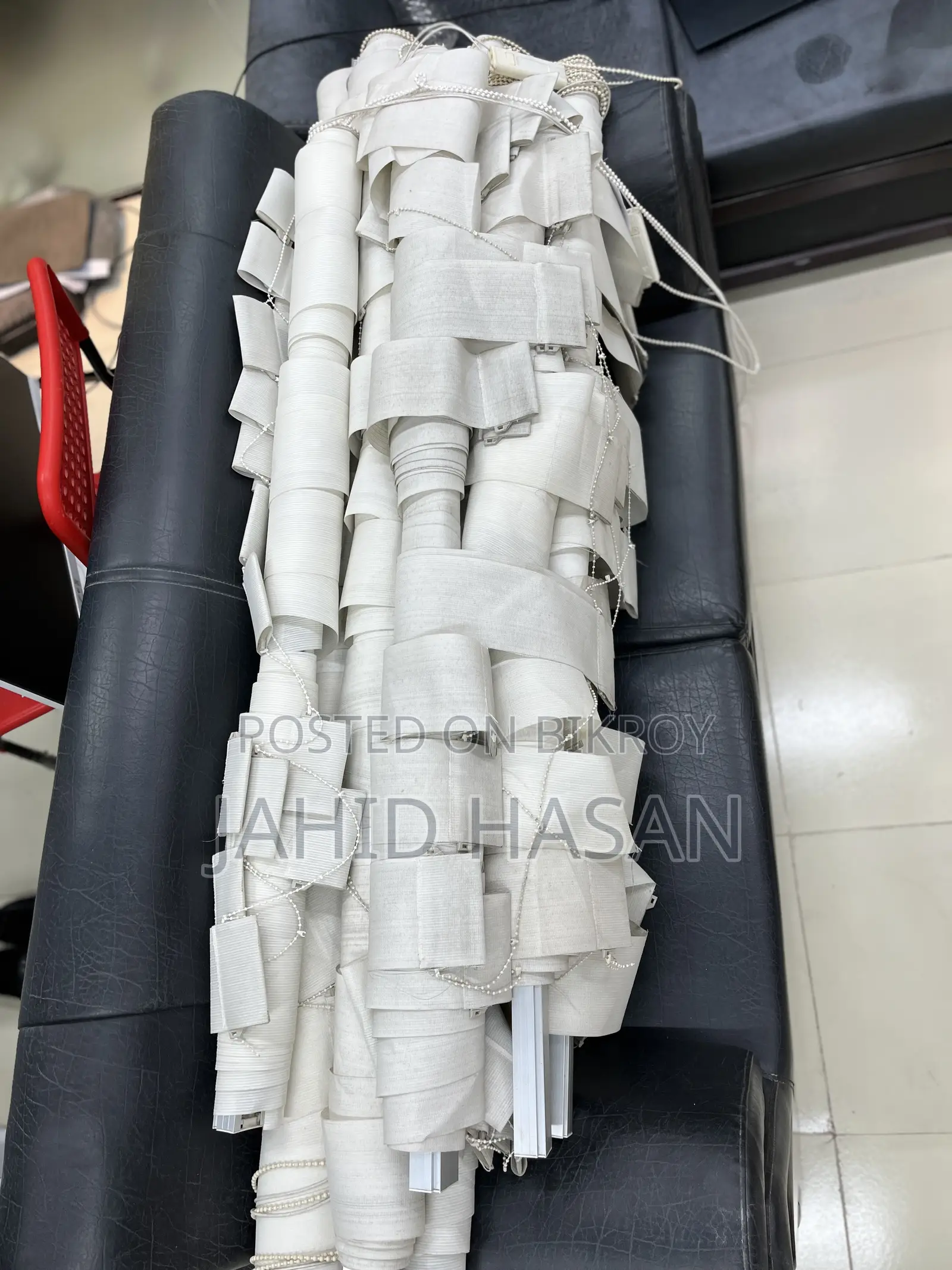 Used Vertical Blinds Set – 7 Pieces Different Sizes