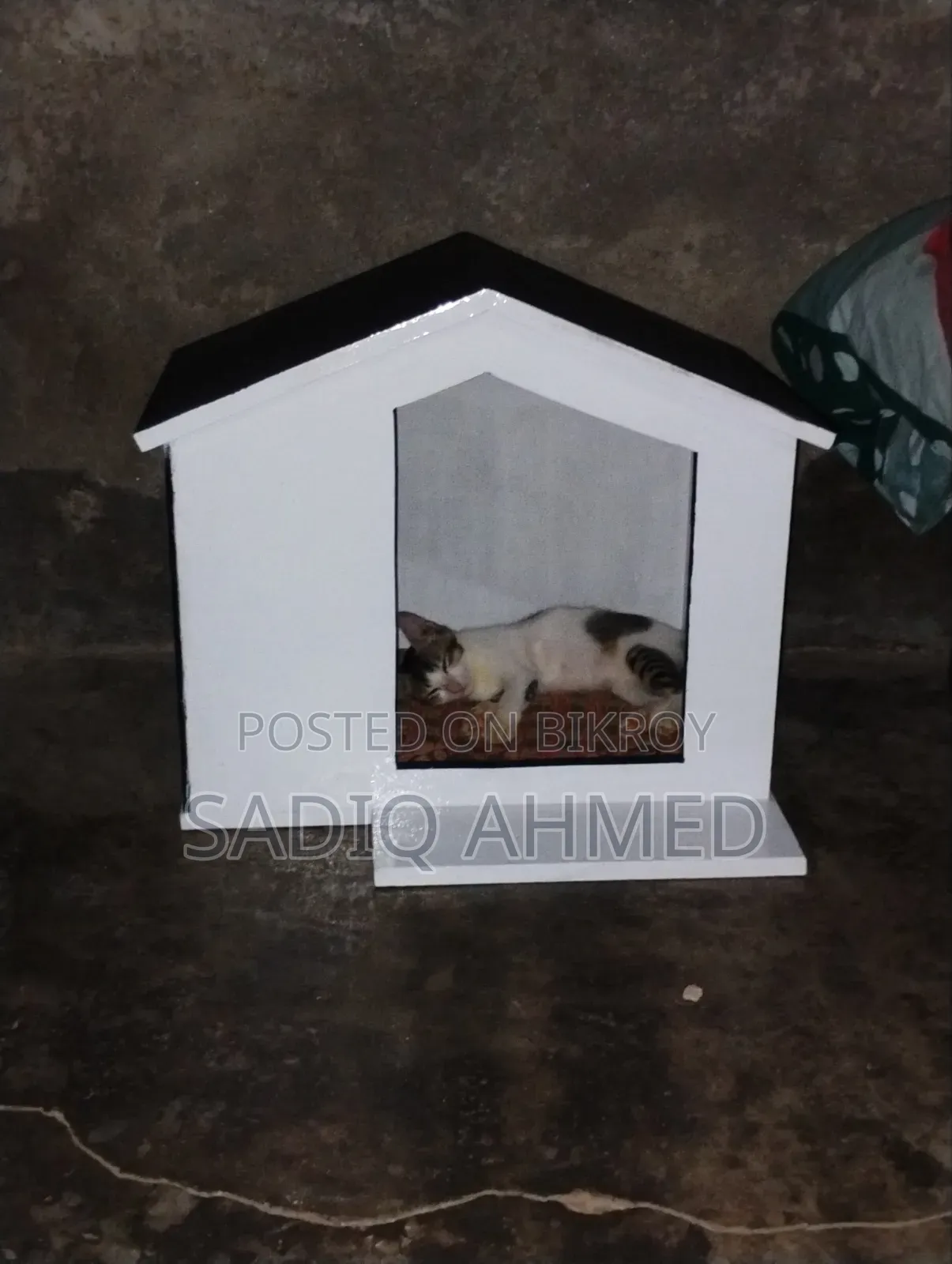 Wooden Cat House