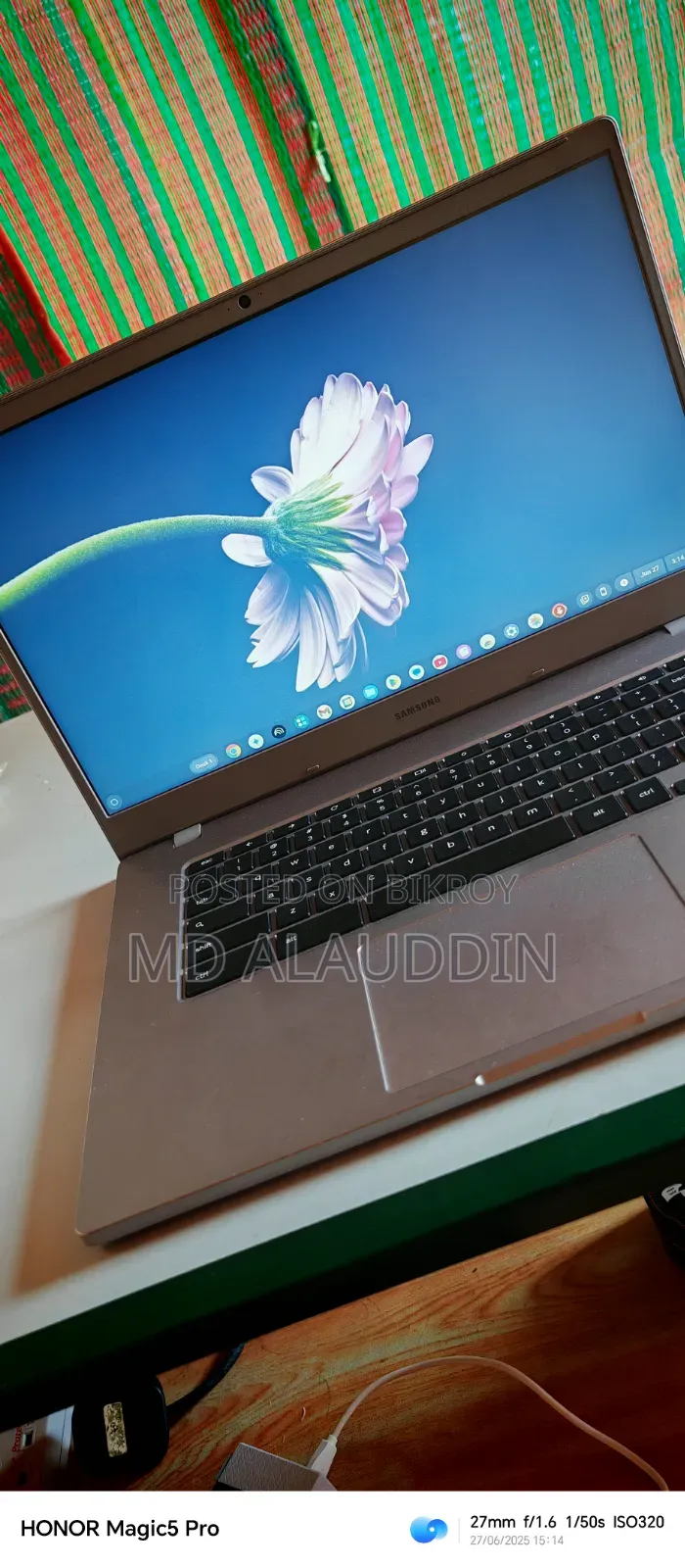 New Laptop Samsung Chromebook Pro 4GB Intel Celeron eMMC 32GB