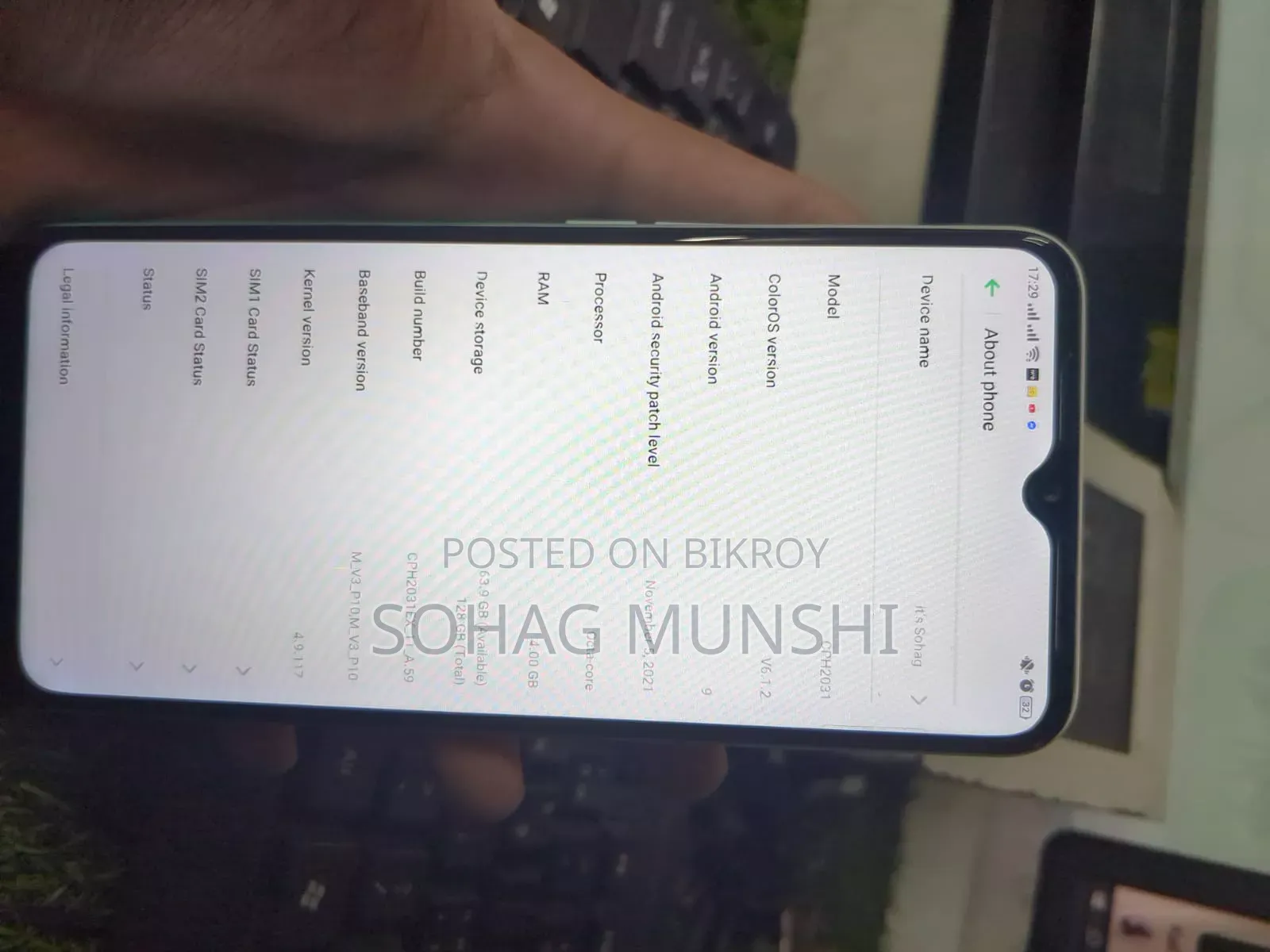 Oppo A31 128 GB White