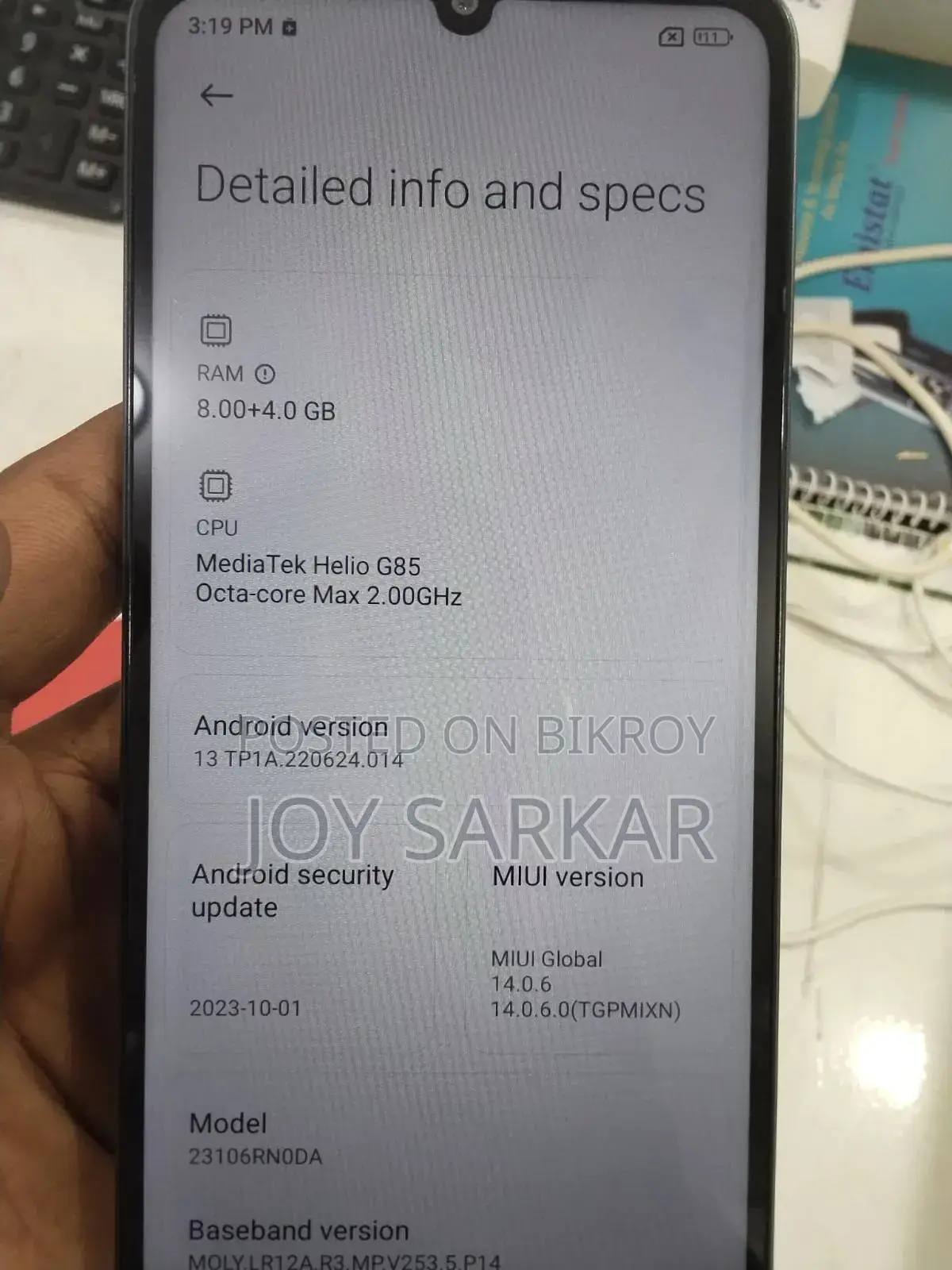 New Xiaomi Redmi 13C 256 GB Black