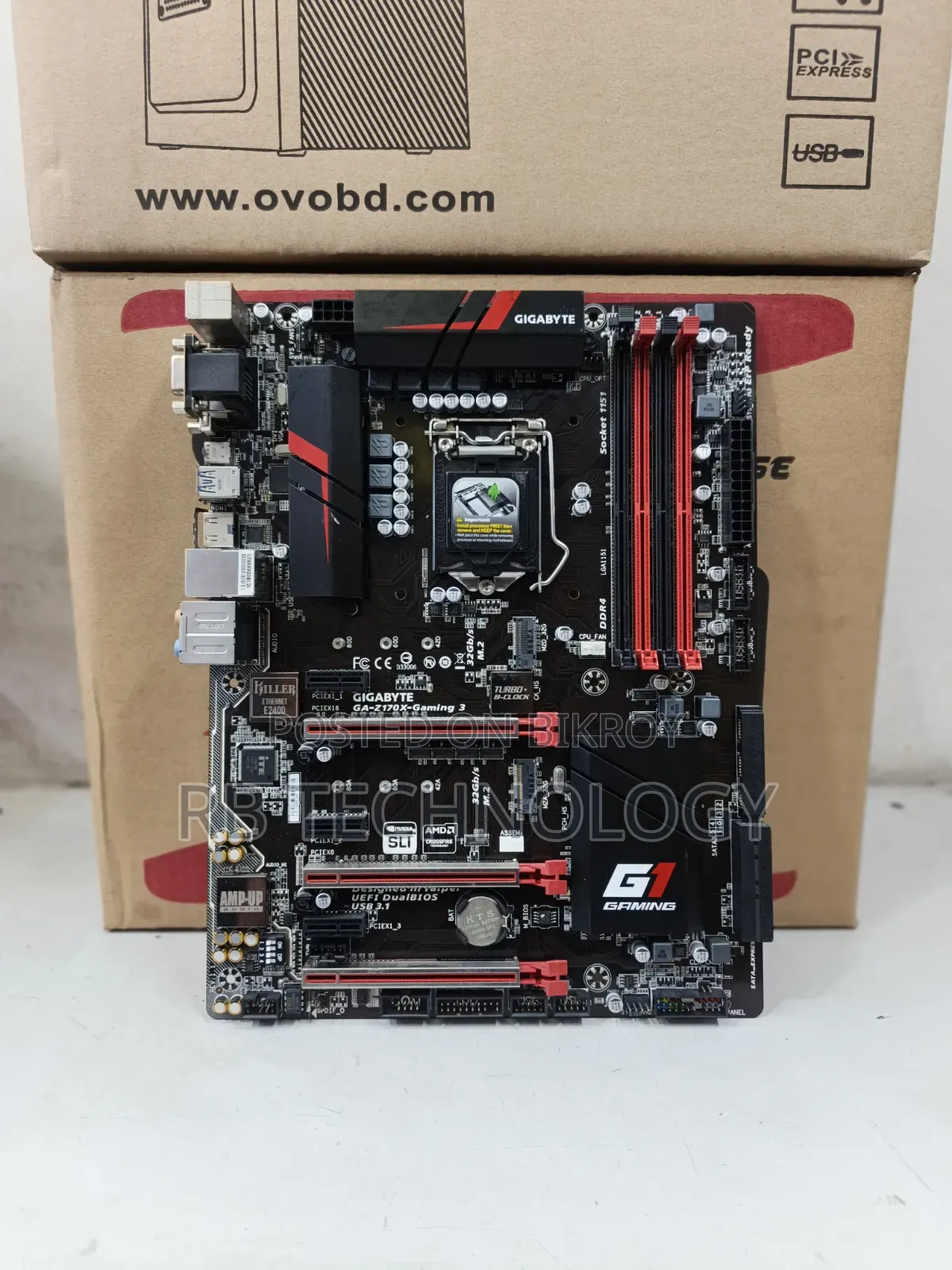 Gigabyte Z170 Gaming 3 Motherboard 6th / 7th Gen