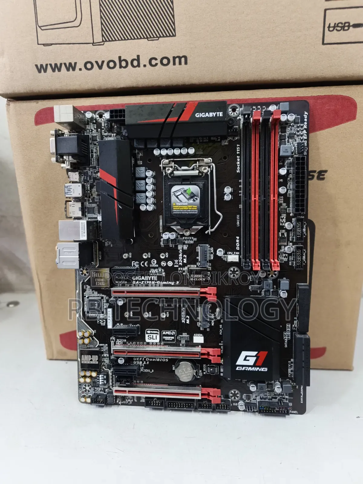 Gigabyte Z170 Gaming 3 Motherboard 6th / 7th Gen