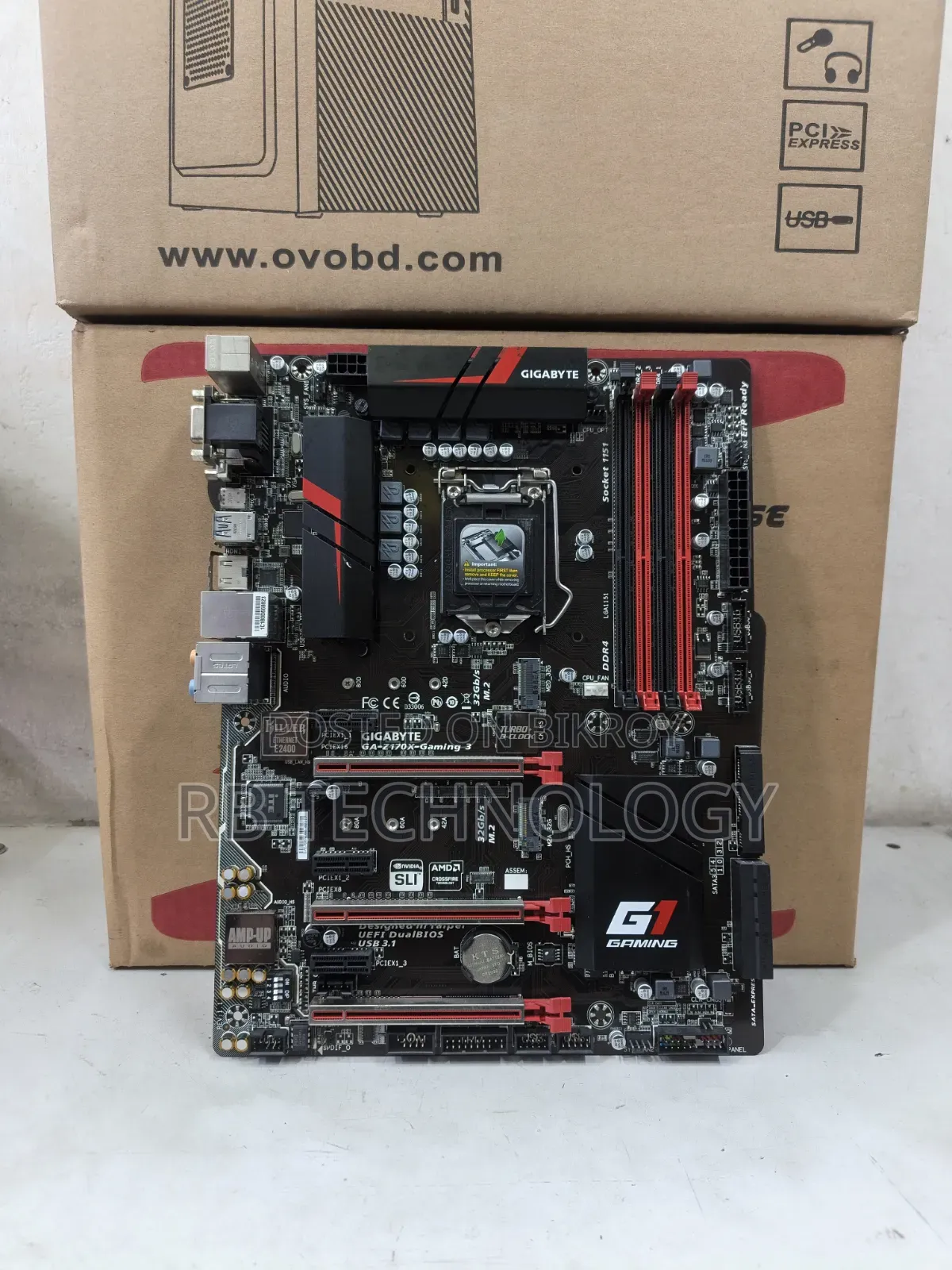Gigabyte Z170 Gaming 3 Motherboard 6th / 7th Gen