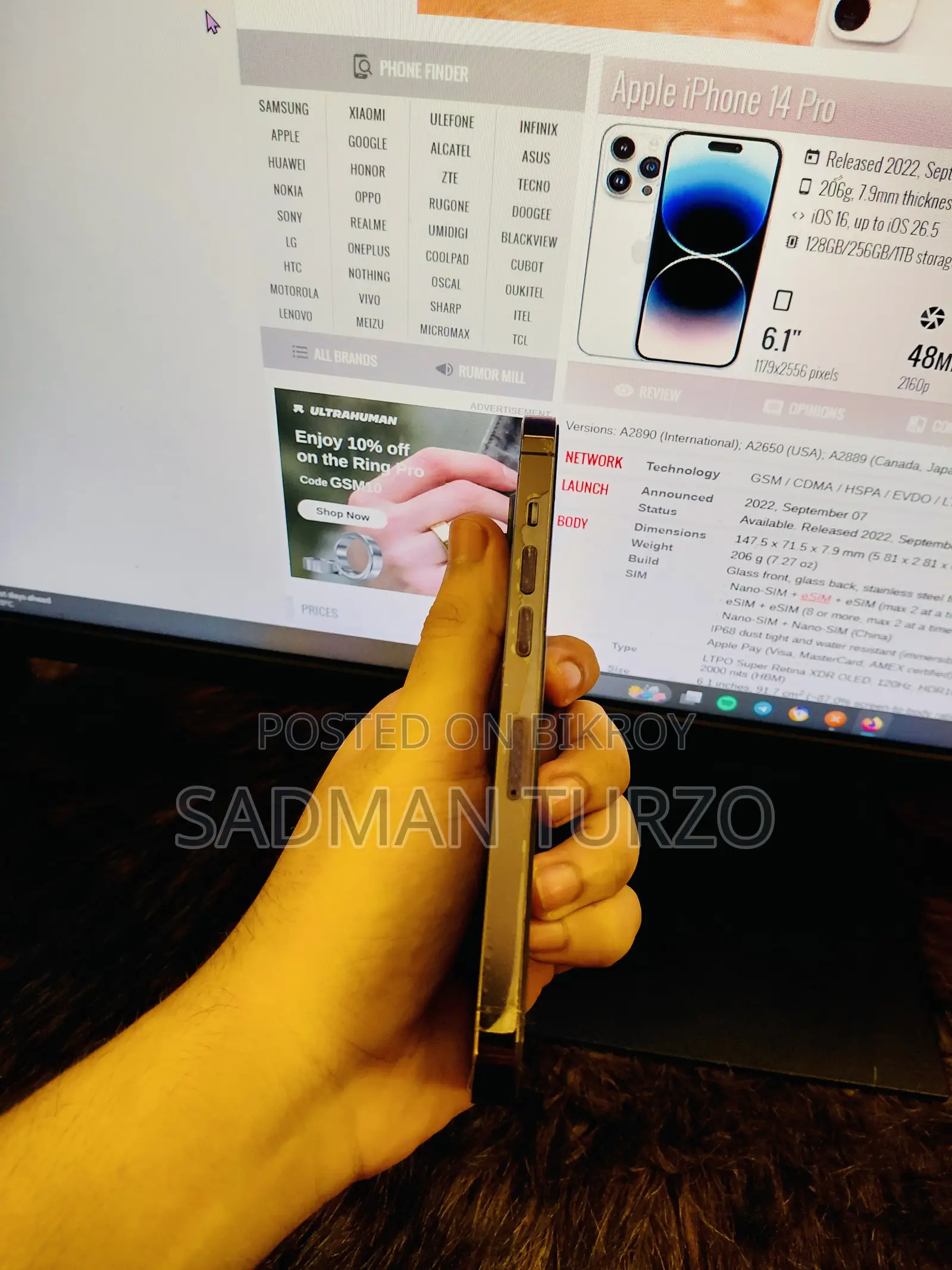 Apple iPhone 14 Pro 128 GB Purple