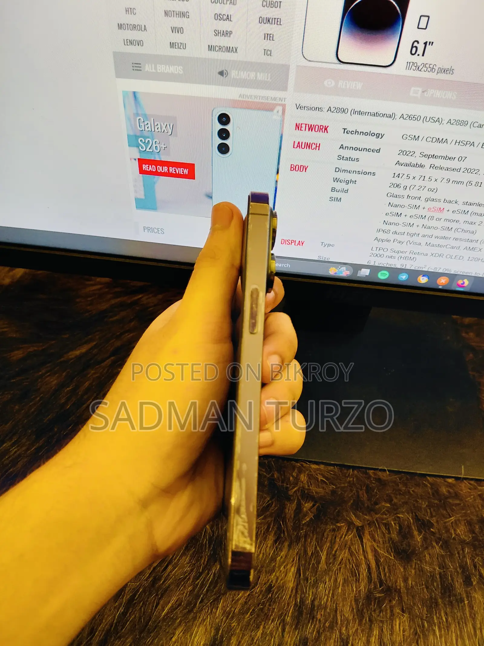 Apple iPhone 14 Pro 128 GB Purple