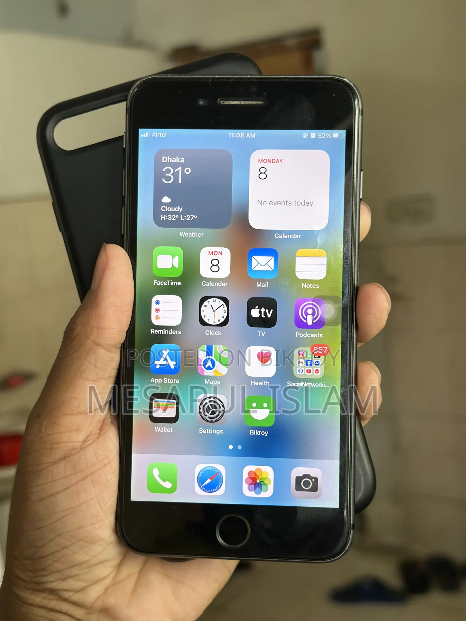 অ্যাপল আইফোন ৮ প্লাস ৬৪ জিবি ব্ল্যাক