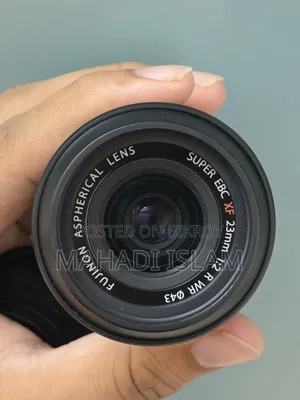 Fujifilm Lens And Godox Flashlight