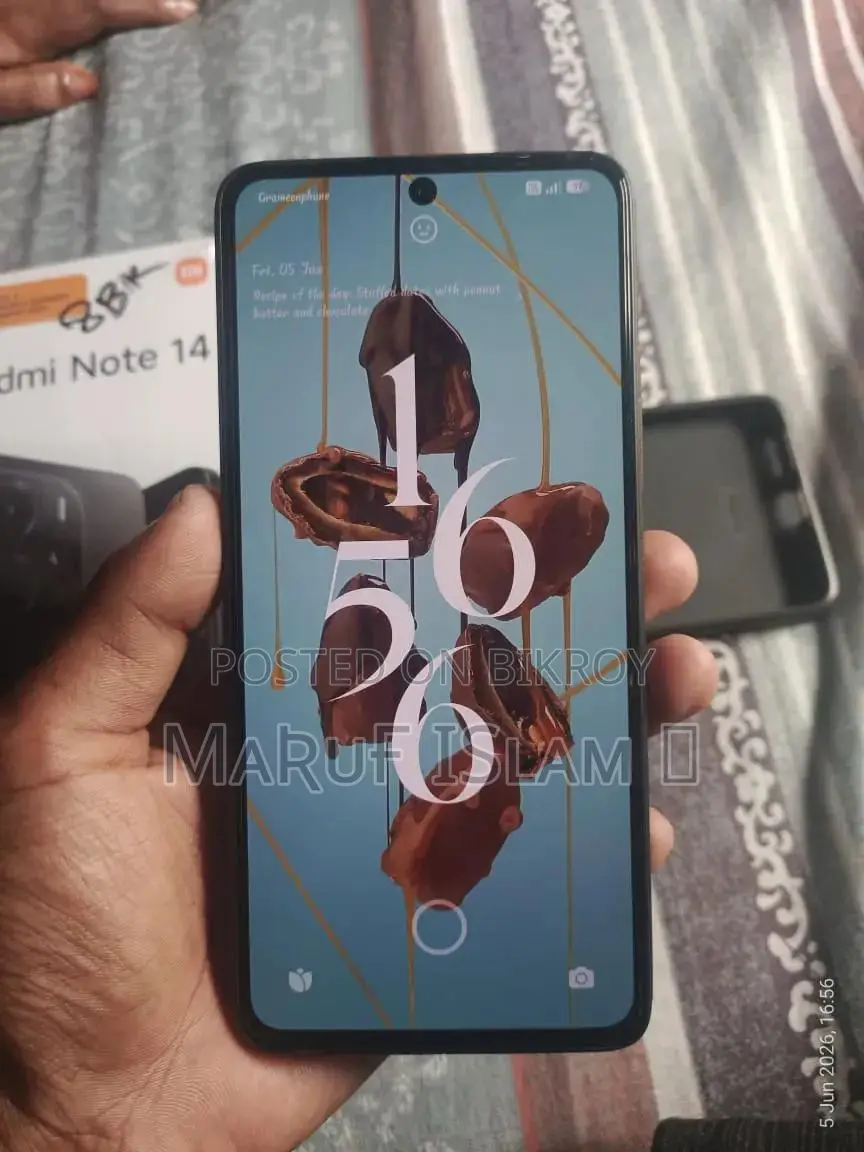 শাওমি রেডমি নোট ১৪ ৪জি ২৫৬ জিবি ব্ল্যাক