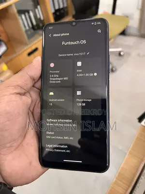 Vivo Y21d 128 GB Blue
