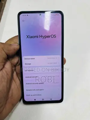 Xiaomi Redmi Note 14 4G ১২৮ জিবি ব্লু