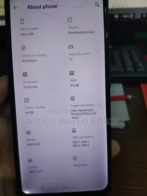 Realme Narzo 50 64 GB Black