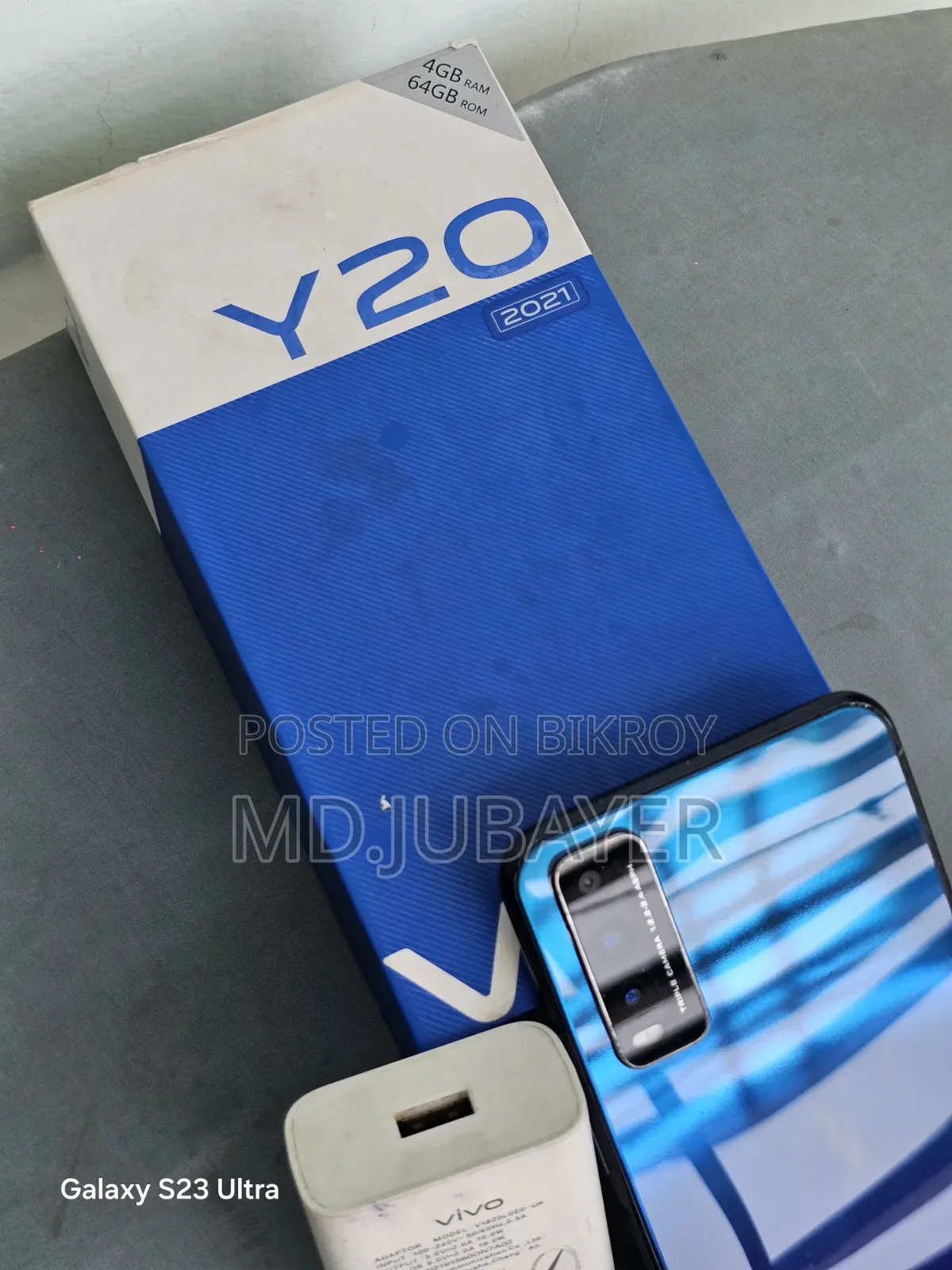 Vivo Y20 64 GB Blue