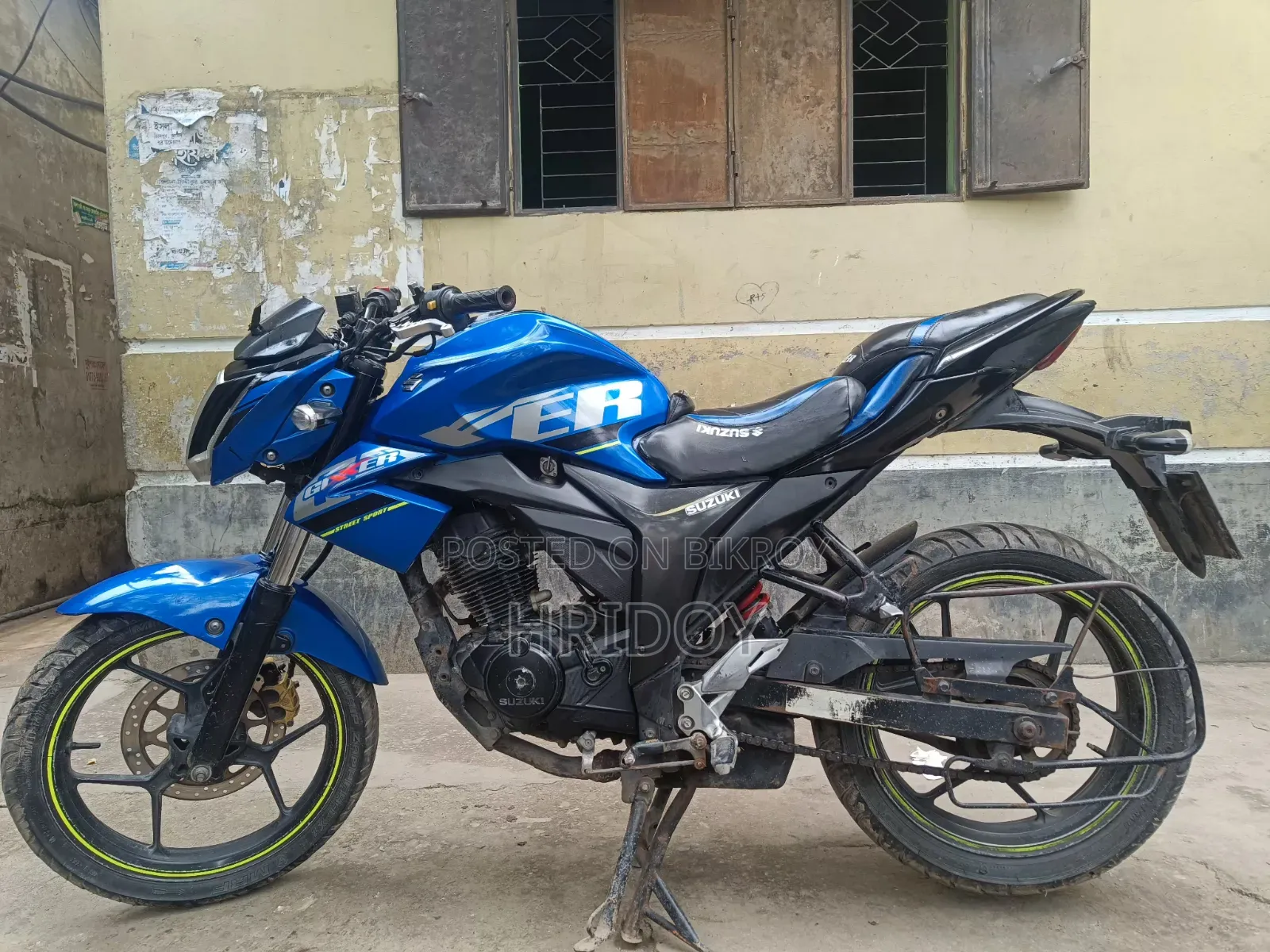 Suzuki Gixxer Monotone 2017 Blue
