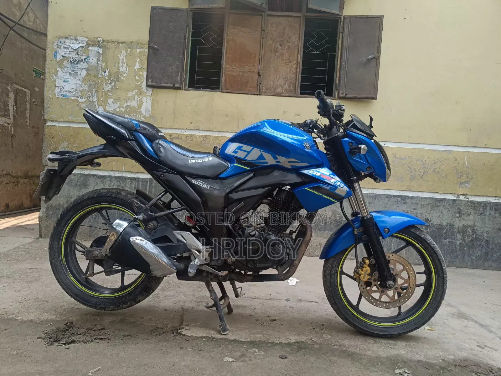 Suzuki Gixxer Monotone 2017 Blue