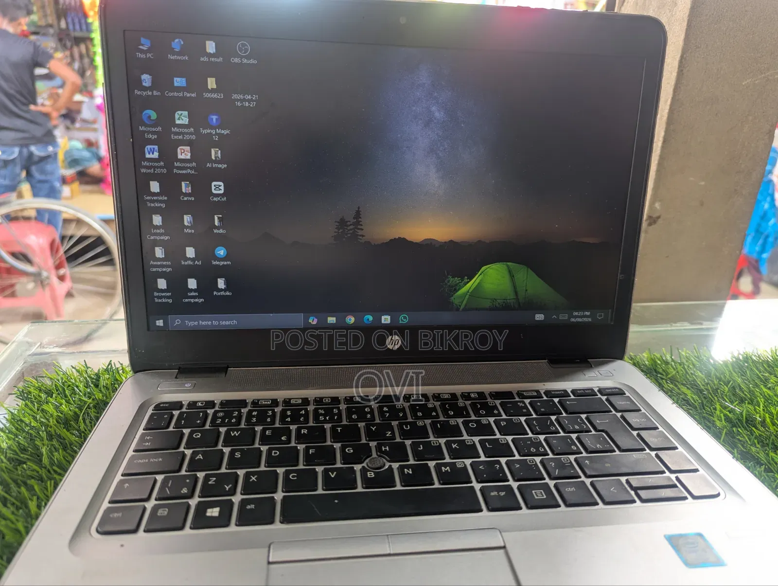 Laptop HP EliteBook 840 G4 8GB Intel Core i5 SSD 256GB