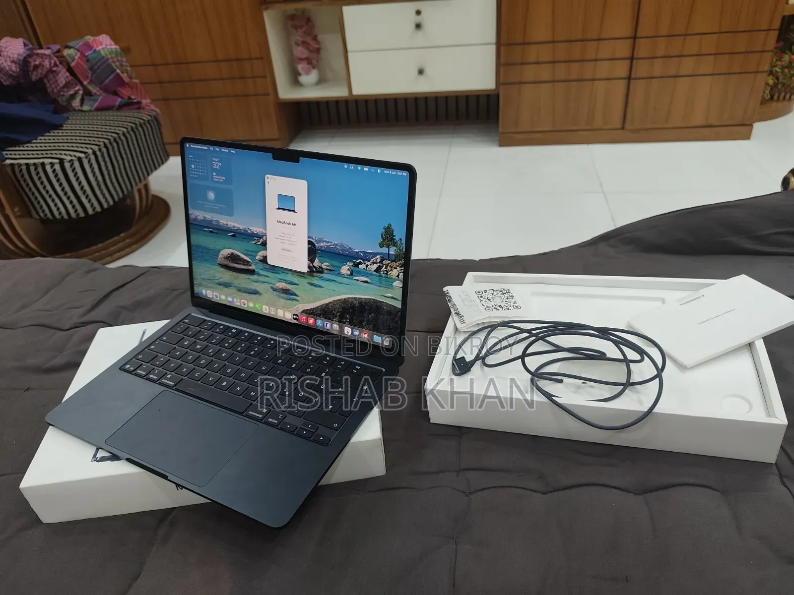 New Laptop Apple MacBook Air 2026 M5 16GB Apple M5 SSD 512GB
