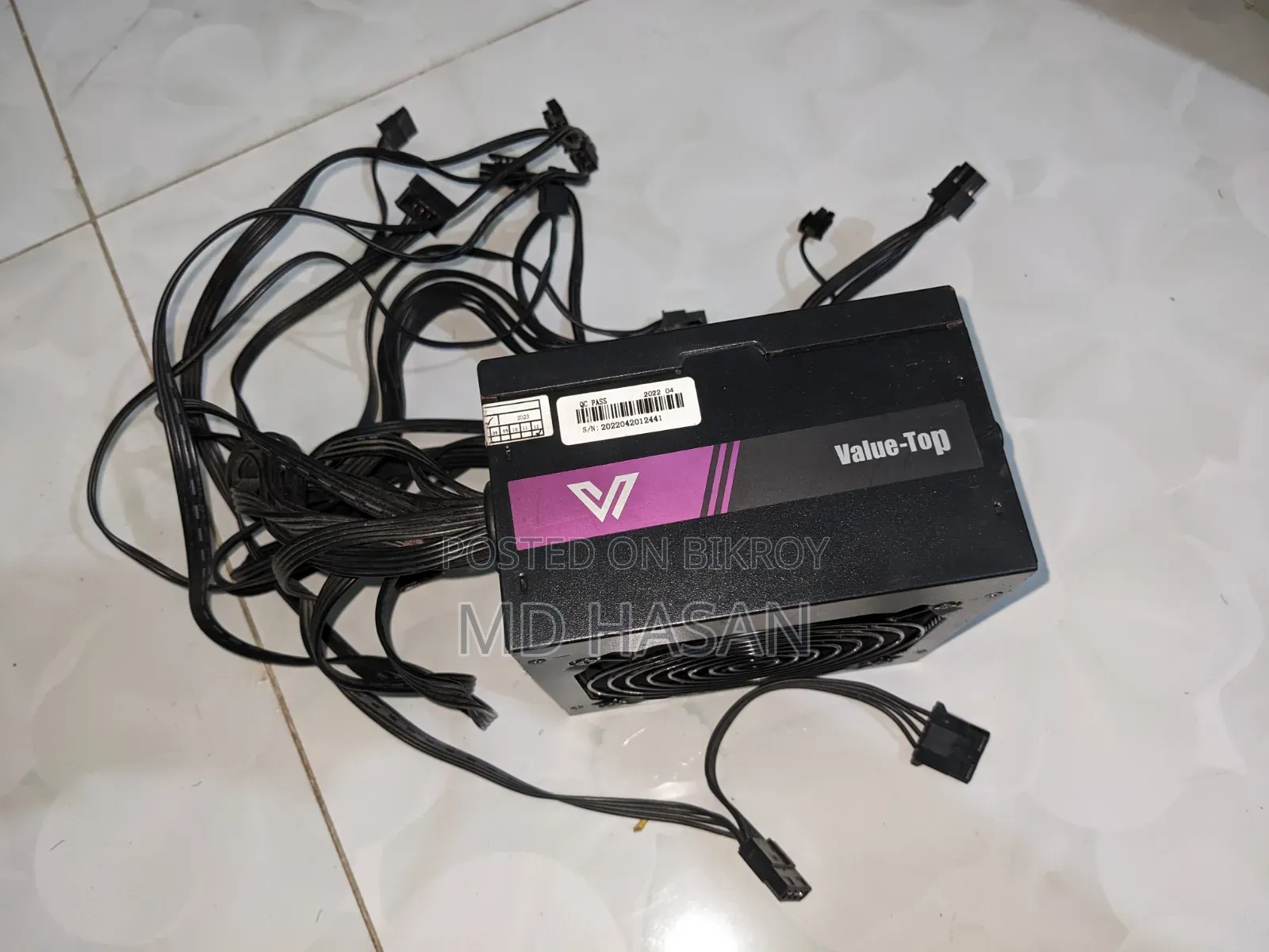 Value-Top Vt-Ax500b Real 500w Atx Power Supply