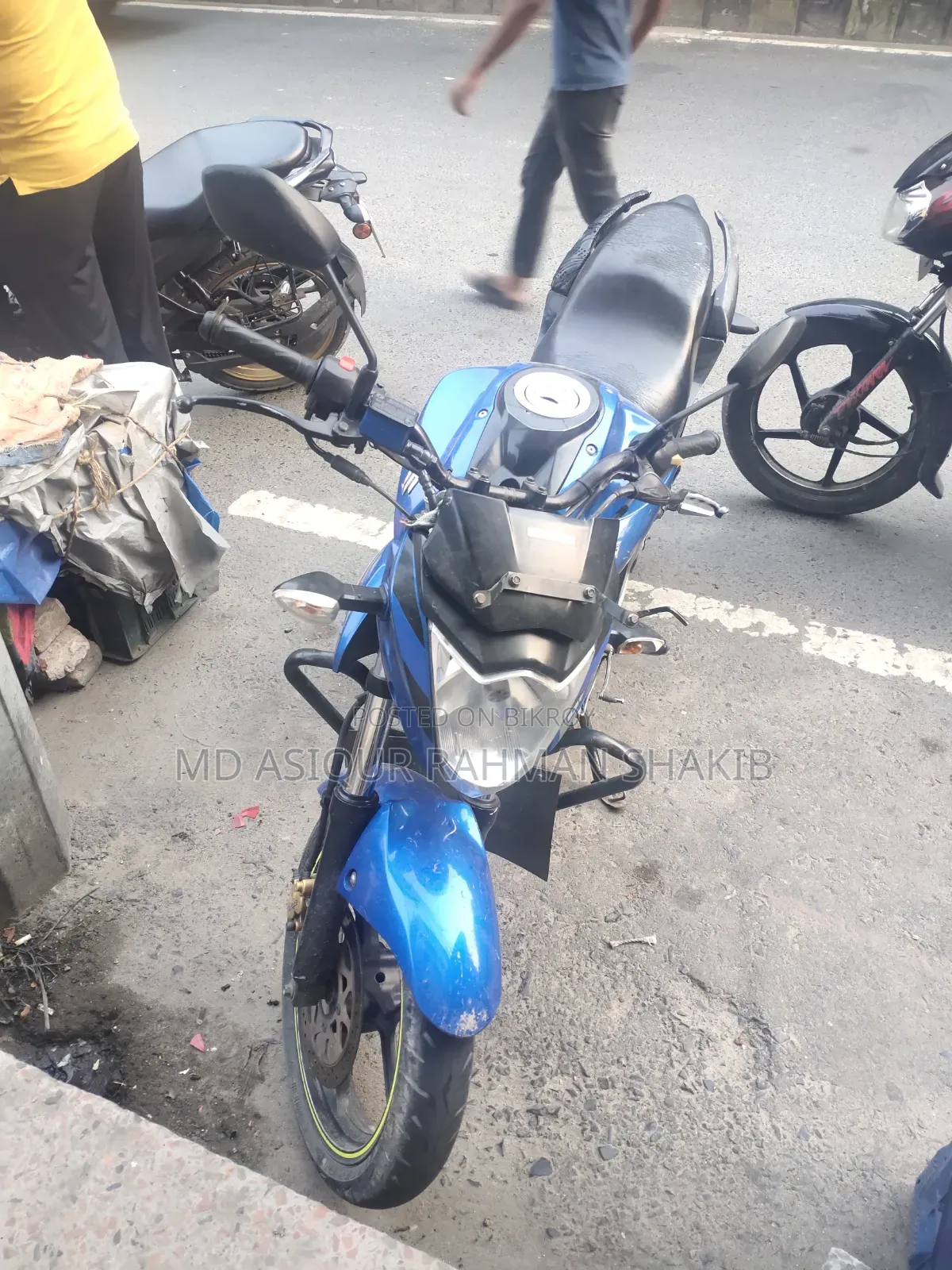 Suzuki Gixxer Monotone 2017 Blue
