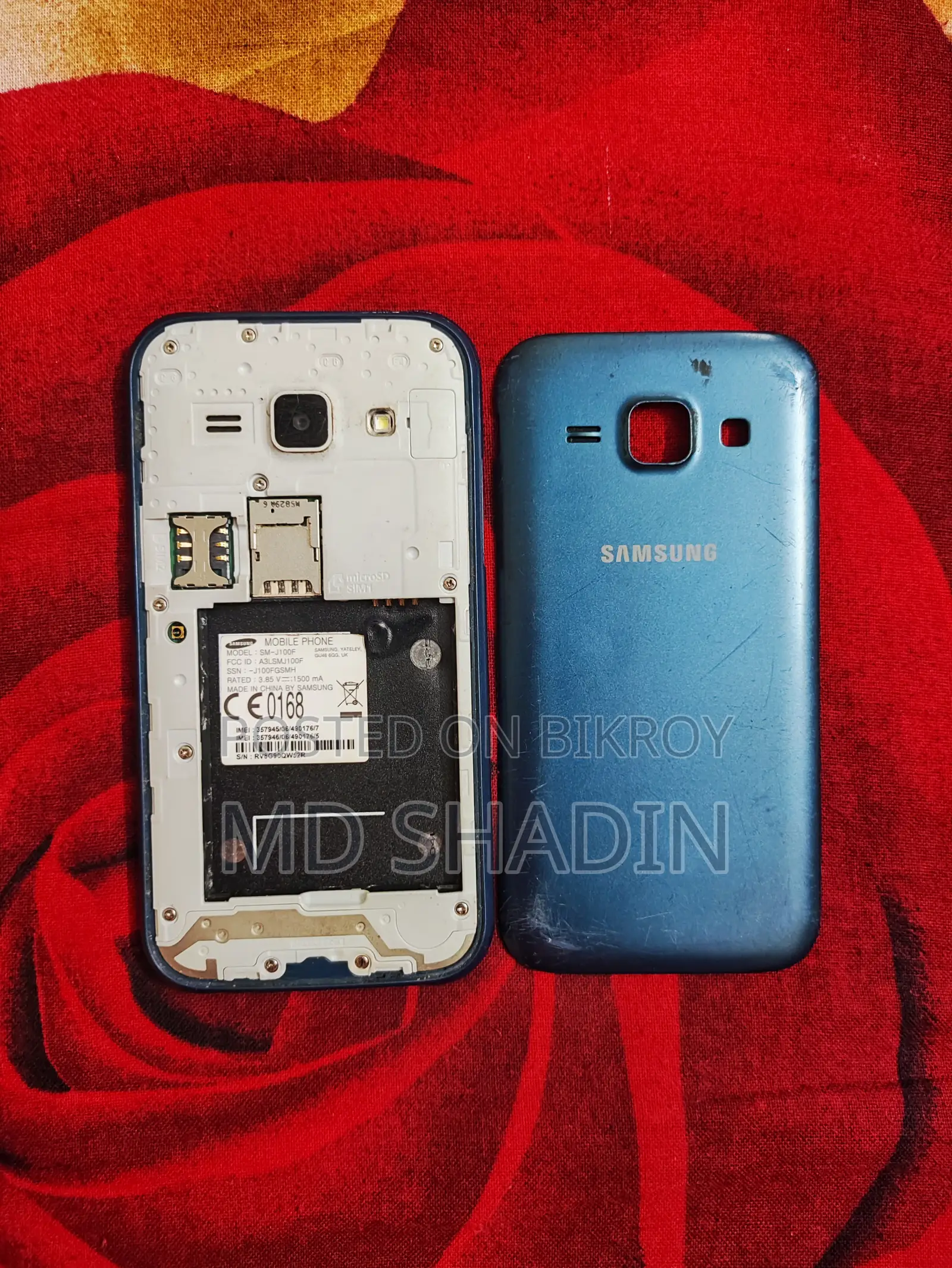 Samsung Galaxy J1 4 GB Blue