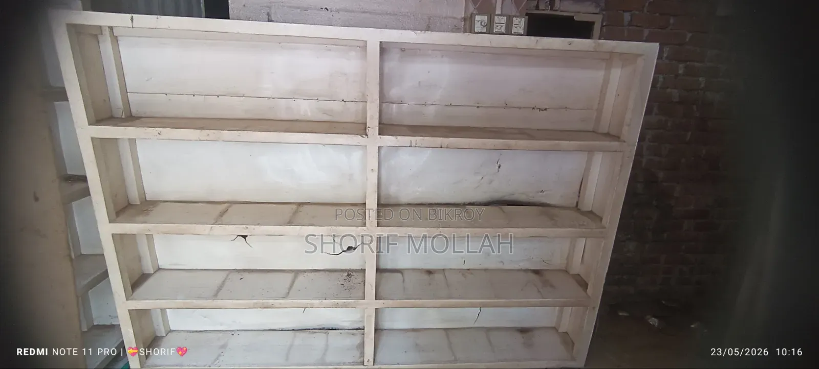 Four Wooden Racks