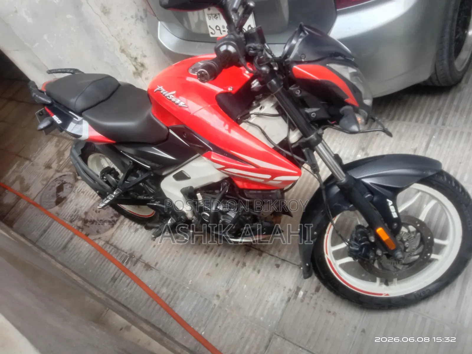 Bajaj Pulsar NS 160 2021 Red