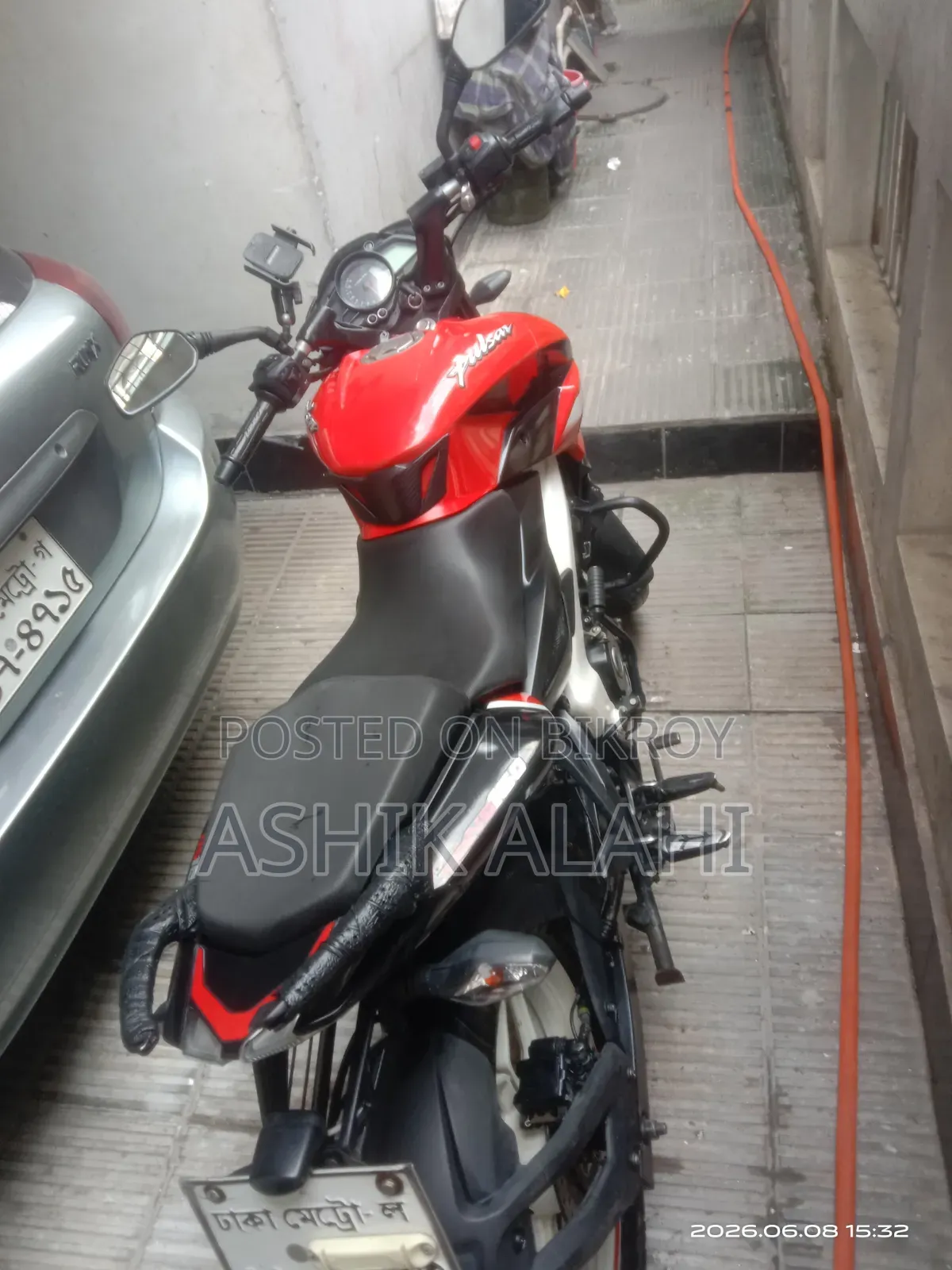 Bajaj Pulsar NS 160 2021 Red