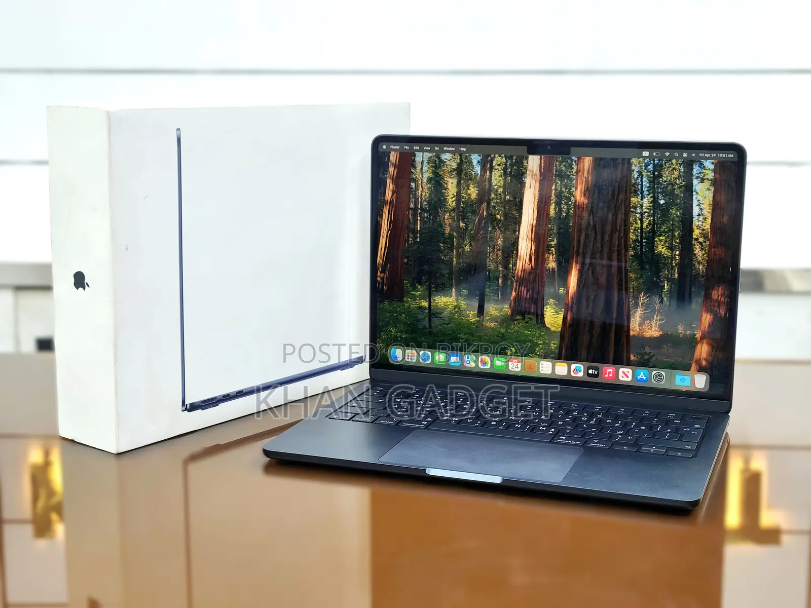 Laptop Apple MacBook Air 2024 M3 8GB Apple M3 SSD 256GB