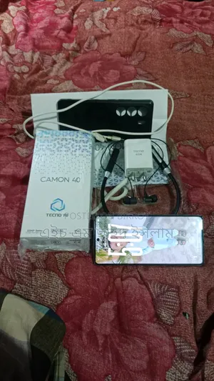 New Tecno Camon 40 256 GB Black